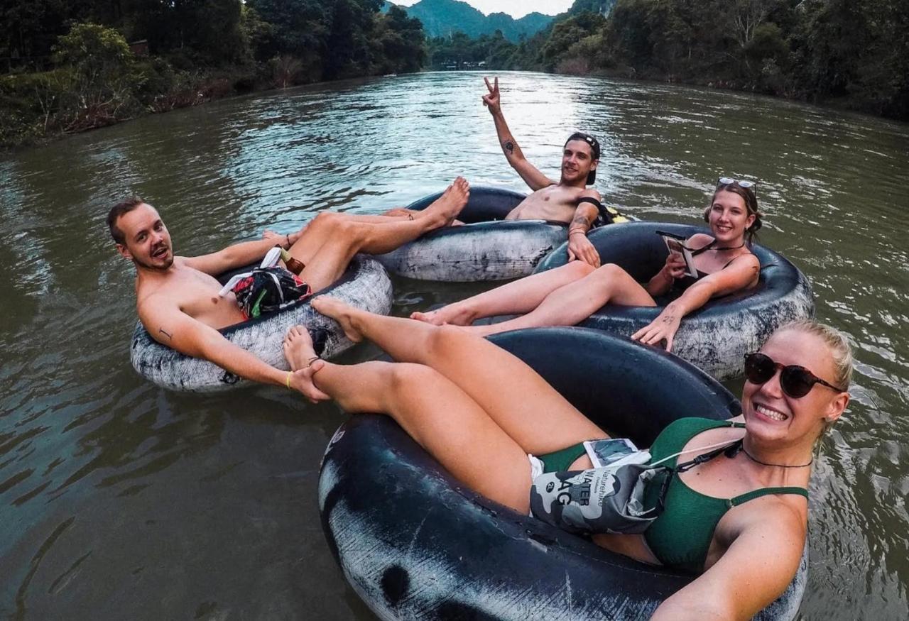 Vang Vieng Freedom Hostel 2 Екстер'єр фото
